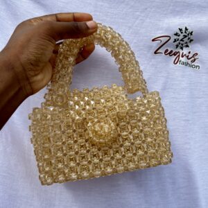 Ariya Beads beaded handbag front view